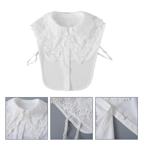 1pc femmes blanc évider