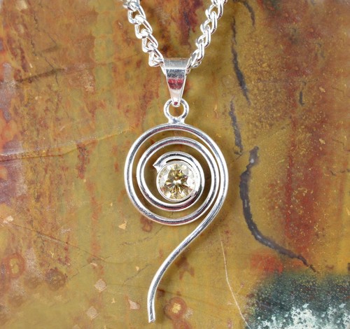 Pendentif solitaire diamant - solitaire,
