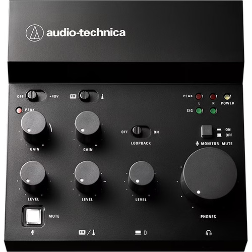 Audio technica usb mixer - audio,