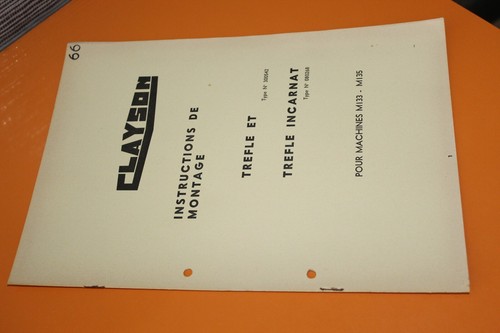 Instructions montage - (227b),