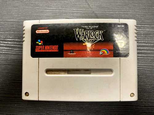 Warlock super nintendo - warlock,