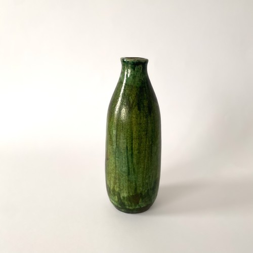 Vase bouteille grès - grès, raku