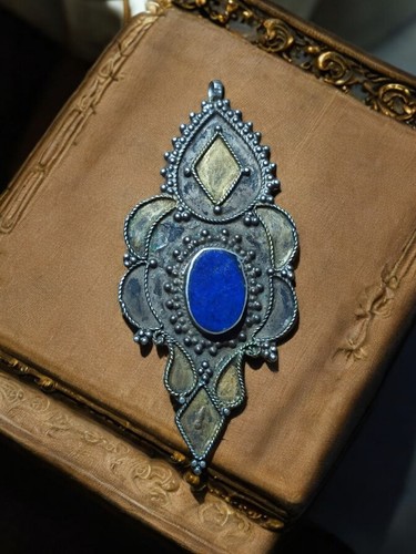 Pendentif afghan lapis - , lazuli
