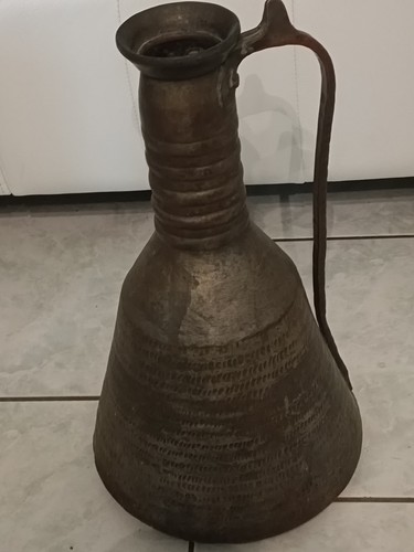Grande cruche aiguière cuivre - grande,