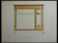 DEVANTURE MAGASIN ART NOUVEAU