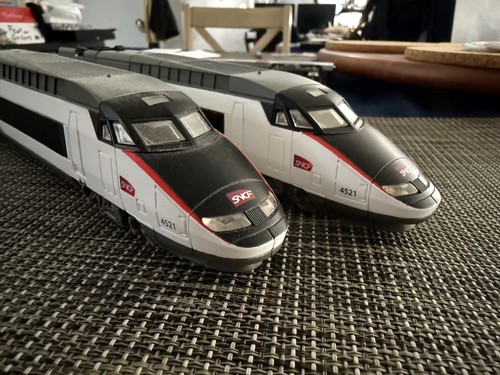 Mehano scale tgv car set - tgv, 4-car