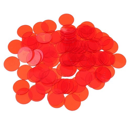 100 jetons bingo - 100,