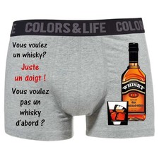 Caleçon boxer homme humour -