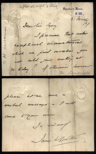 1907 sir james lowther - james,
