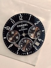 CHANEL J12-41MM-2894-CHRONO AUTOMATIQUE-CADRAN NOIR 3 COMPTEURS - NEUF DE STOCK