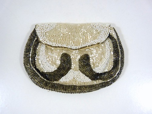Ancien sac bal - de, bourse