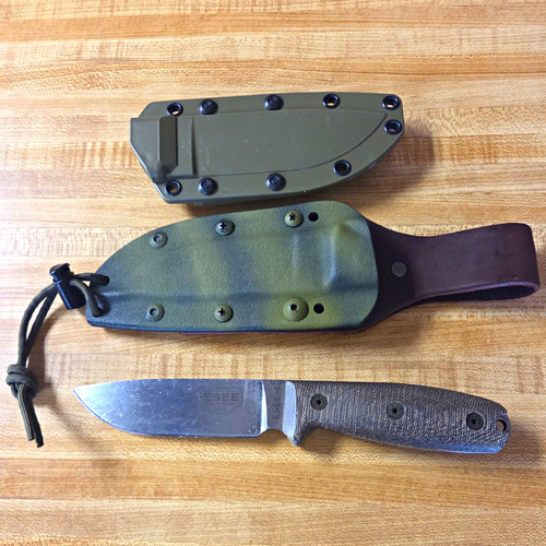 Esee stripped patina - stripped,