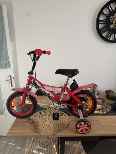 Disney vélo enfant rouge - vélo,