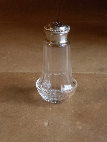 Argent massif saupoudreuse en - argent,
