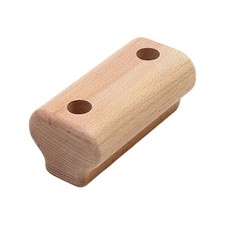 Mur d'escalade en bois avec