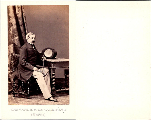 Cdv eugène chevandier - eugène,