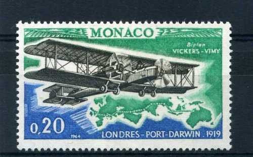 Monaco 1964 timbre - monaco,