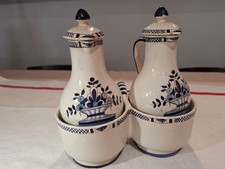 Huilier Vinaigrier en Faïence