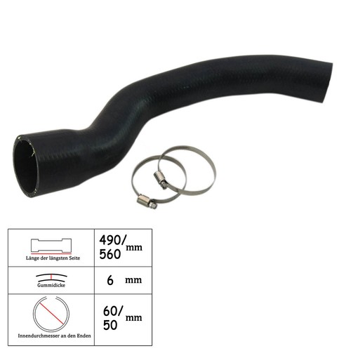 Tuyau intercooler turbo - d'intercooler,