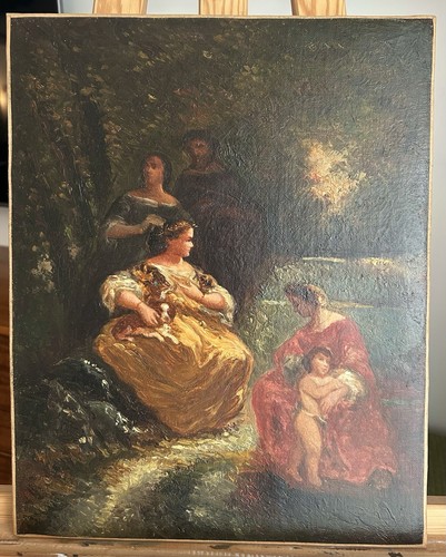 Tableau ancien xixème - tableau, du