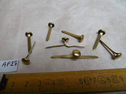 Attaches parisiennes laiton - attaches,