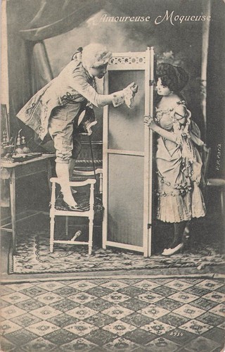Amoureuse moqueuse couple - moqueuse,