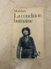 Livre Malraux La condition humaine 