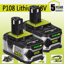 2X Batterie 18V pour RYOBI