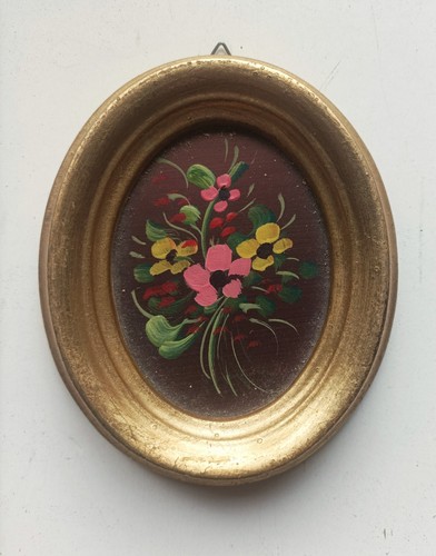 Peinture huile miniature - l'huile,