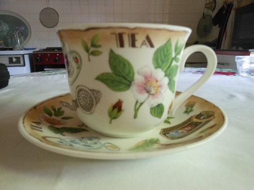 Tasse thé soucoupe - à,