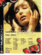 Publicité Advertising 039  2004    concert Jenifer Paris Zenith & radio NRJ