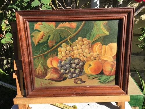 Ancien tableau huile sur - ancien,
