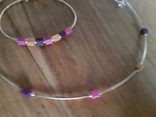 LE MANÈGE À BIJOUX PARURE BRACELET / COLLIER EN ARGENT VÉRITABLE COM NEUF CADEAU