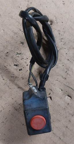 Bouton arrêt moteur - bouton,
