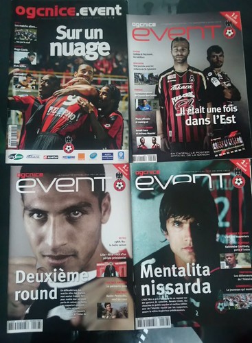 Lot magazines football ogc - 4,