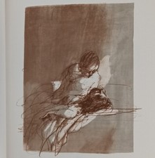 RADIGUET Le Diable au corps WEISBUCH 1981 N°7/12 Dessin original signé Suite