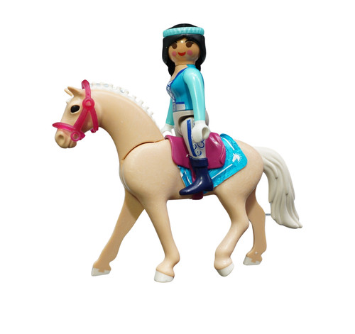 Playmobil cavalière avec