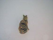 BROCHE/PIN / PASSION DES CHATS ED. ATLAS/ CAT / BRITISH SHORTHAIR ECAILLE TORTUE