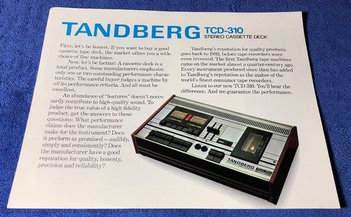 Tandberg tcd 310 stereo - tcd-310,