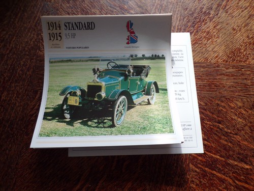 Fiche carte card voiture - voiture, auto