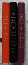 Lot x3 livres (CLUB FRANCAIS DU LIVRE) Lettres portugaises, etc. (TBE)