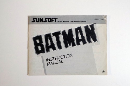 Batman nes notice fra - nes,