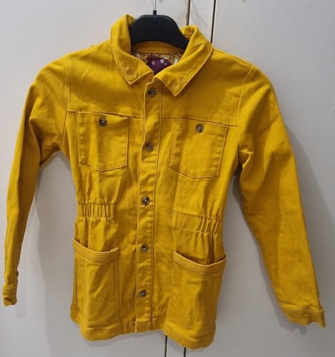 Veste jean fille - en, jaune