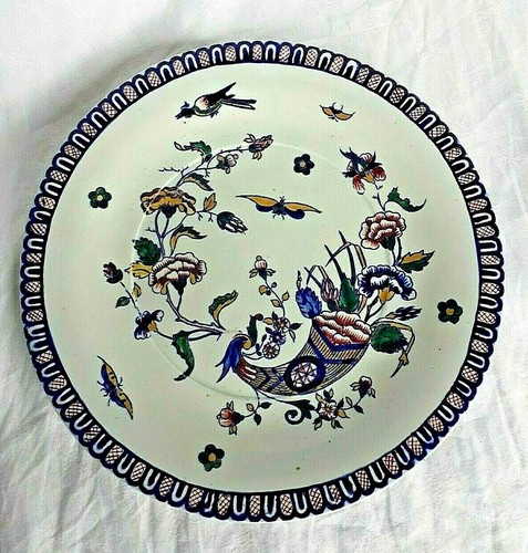 Grande assiette plat - plat, en