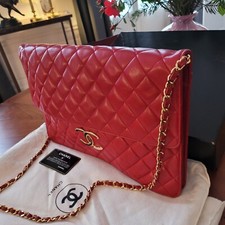 Sac Chanel Matelassé 38 Rouge