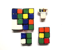 Série complète de fèves RUBIK'S CUBE PUZZLE 3D 2019  * 193