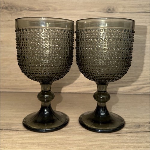 Verres pied vintage - verres,