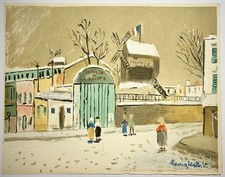 Maurice UTRILLO - [Moulin de