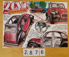 CITROEN 2CV 6 SPECIAL E/ CHARLESTON Prospectus F 2 pages 5/1981 Serge Thomassian