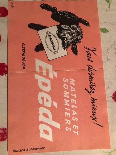 Buvard ancien pub epeda - pub,